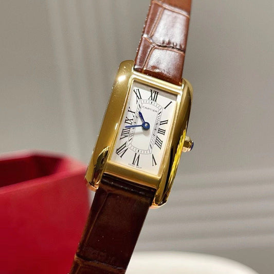 Cartier Tank Americaine De Wrist Watch WTJN25118