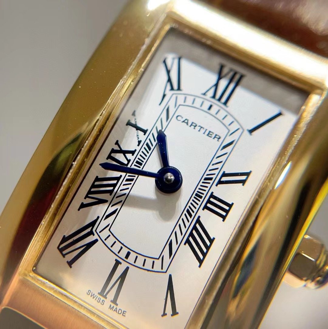 Cartier Tank Americaine De Wrist Watch WTJN25118