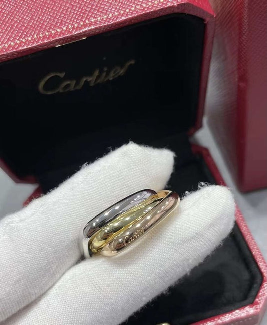 Cartier Three Ring Diamond Rings JWLH0158