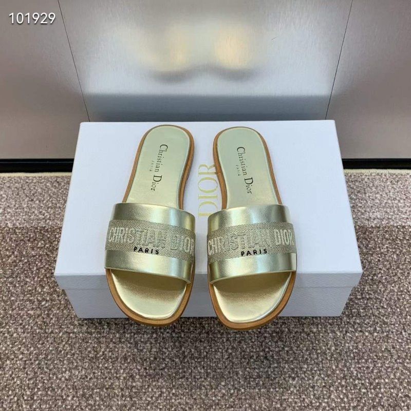 Dior CD Embroidery Sandals SH010138