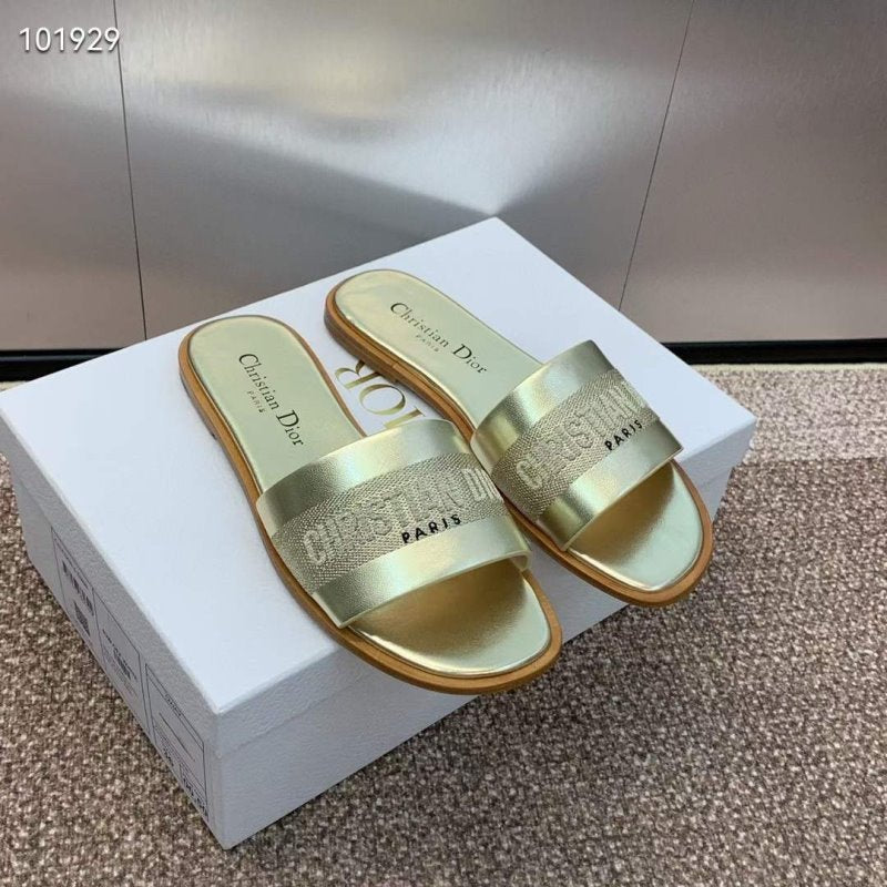 Dior CD Embroidery Sandals SH010138