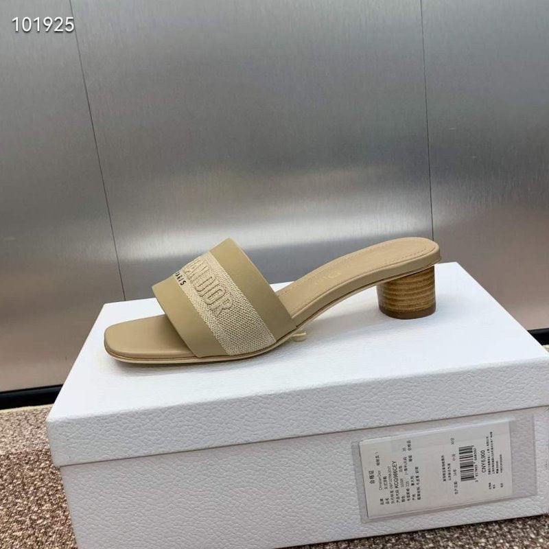 Dior CD Embroidery Sandals SH010139
