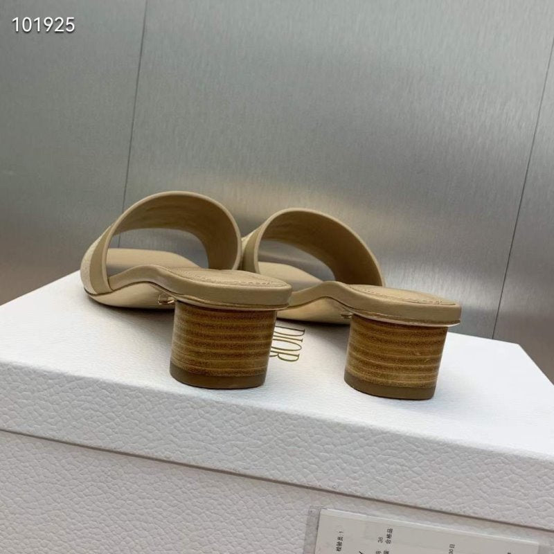 Dior CD Embroidery Sandals SH010139