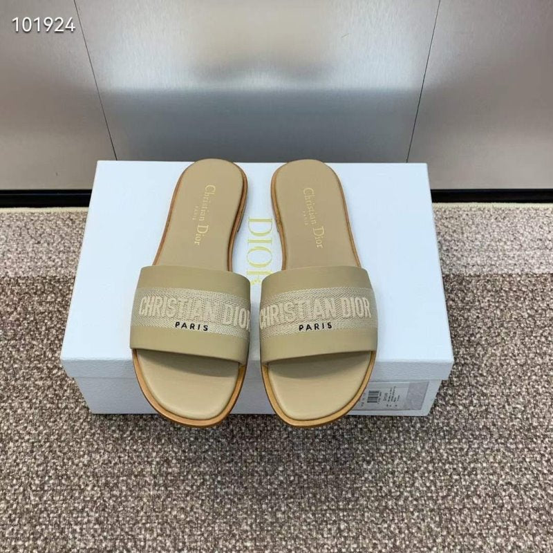 Dior CD Embroidery Sandals SH010140