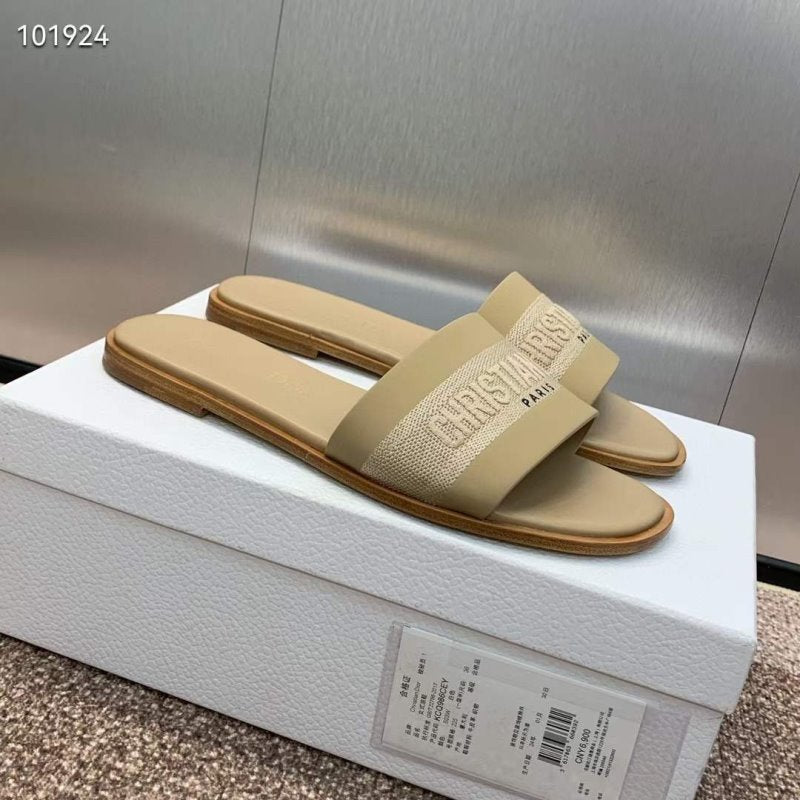 Dior CD Embroidery Sandals SH010140