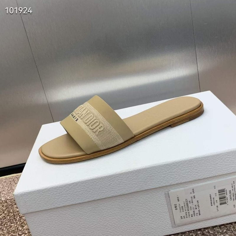 Dior CD Embroidery Sandals SH010140