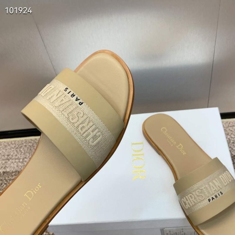 Dior CD Embroidery Sandals SH010140