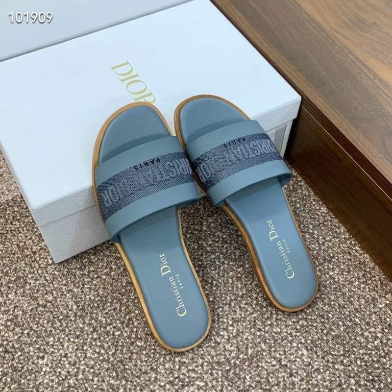 Dior CD Embroidery Sandals SH010146