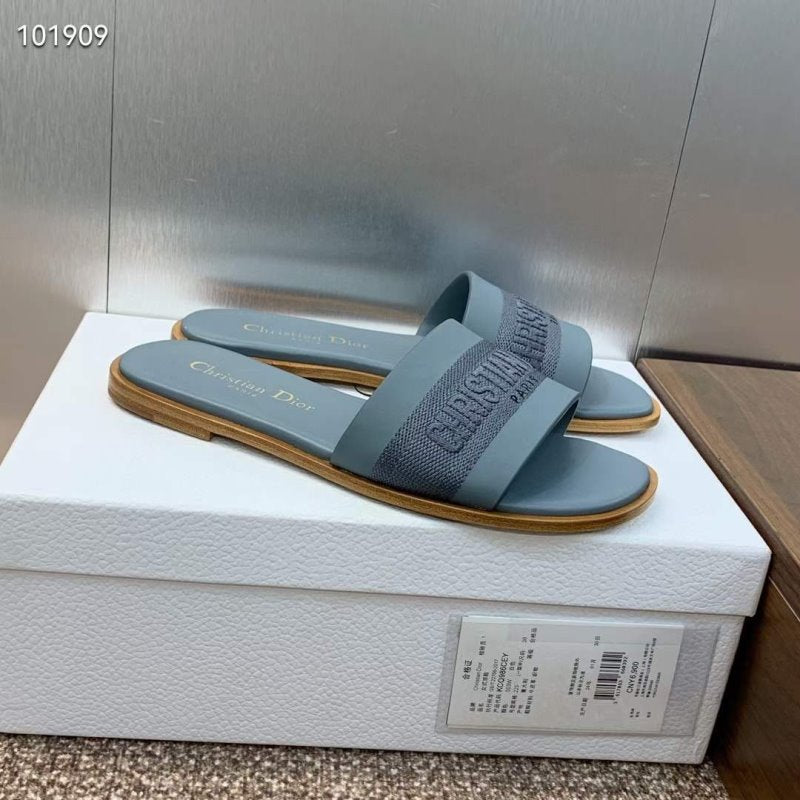 Dior CD Embroidery Sandals SH010146
