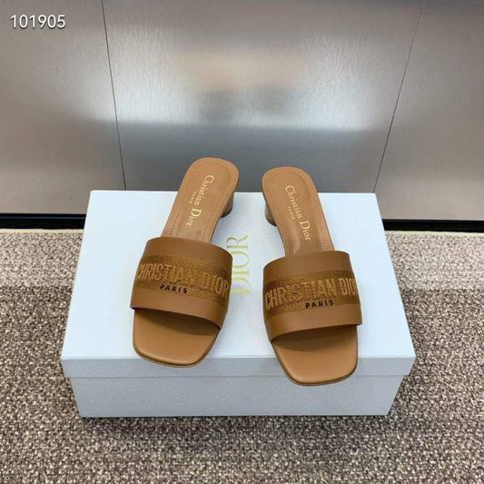 Dior CD Embroidery Sandals SH010147