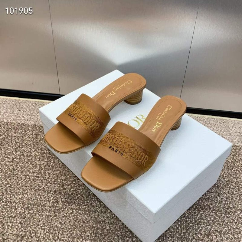 Dior CD Embroidery Sandals SH010147