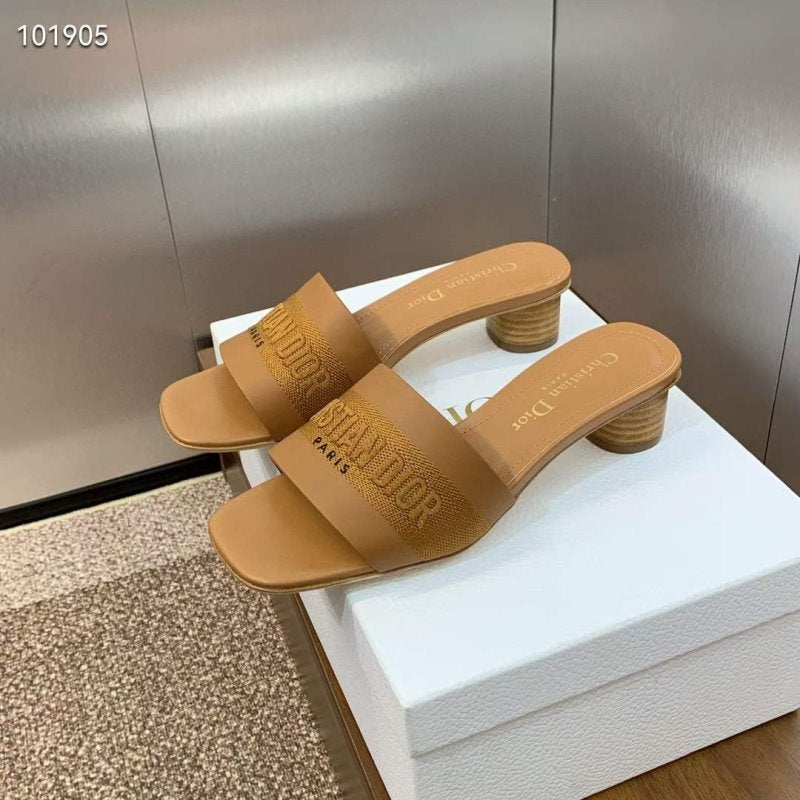 Dior CD Embroidery Sandals SH010147