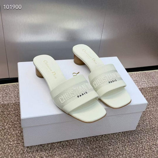 Dior CD Embroidery Sandals SH010149