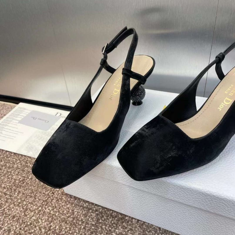 Dior Square Head Shoes SH010685