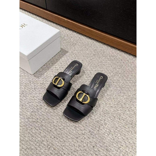 Dior Square Head Slippers  SH011119