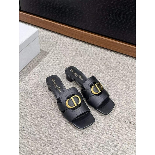 Dior Square Head Slippers  SH011119