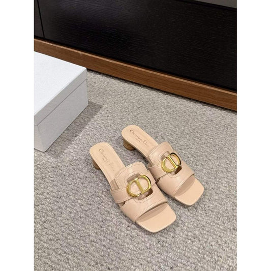 Dior Square Head Slippers  SH011120