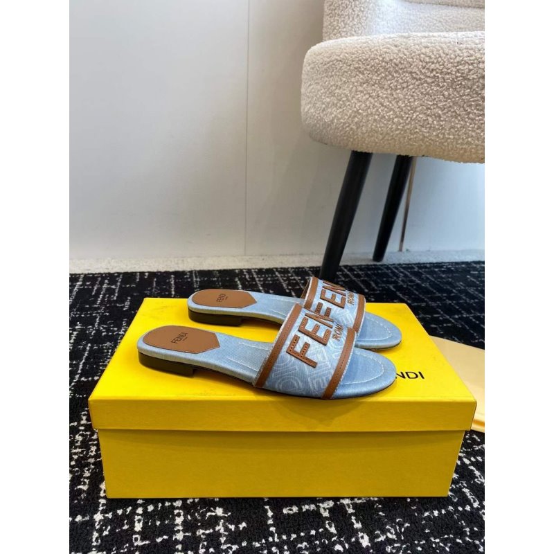 Fendi Flat Slippers  SH011080