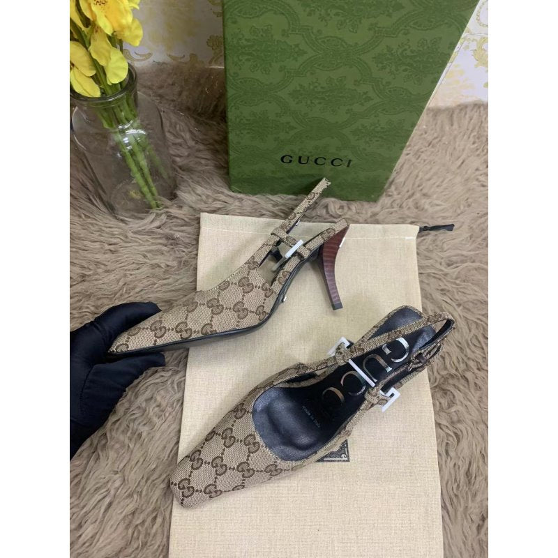 Gucci Sling Back Pumps SHS03540