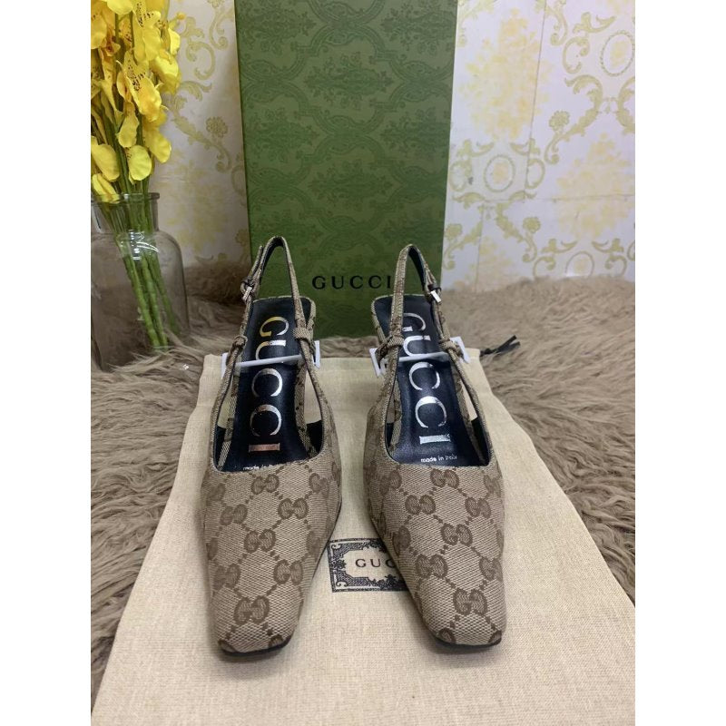 Gucci Sling Back Pumps SHS03540