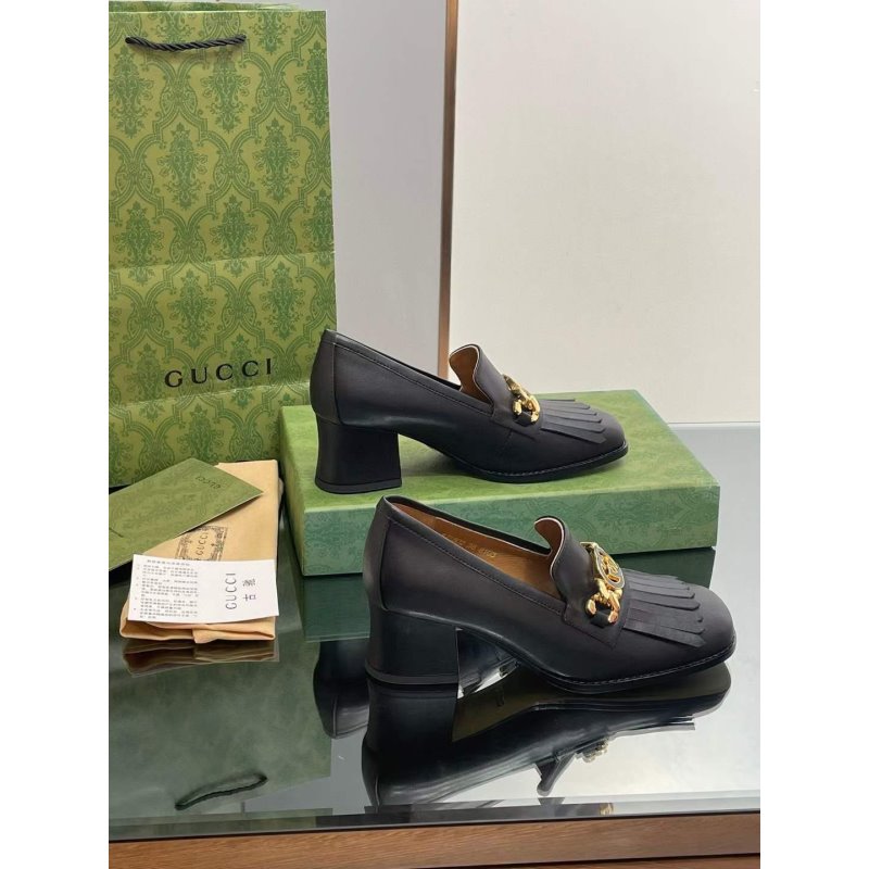 Gucci Double G Tassel Shoes SH00140