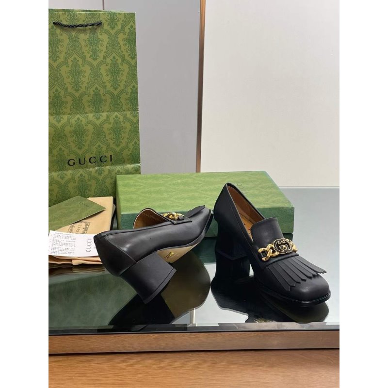 Gucci Double G Tassel Shoes SH00140