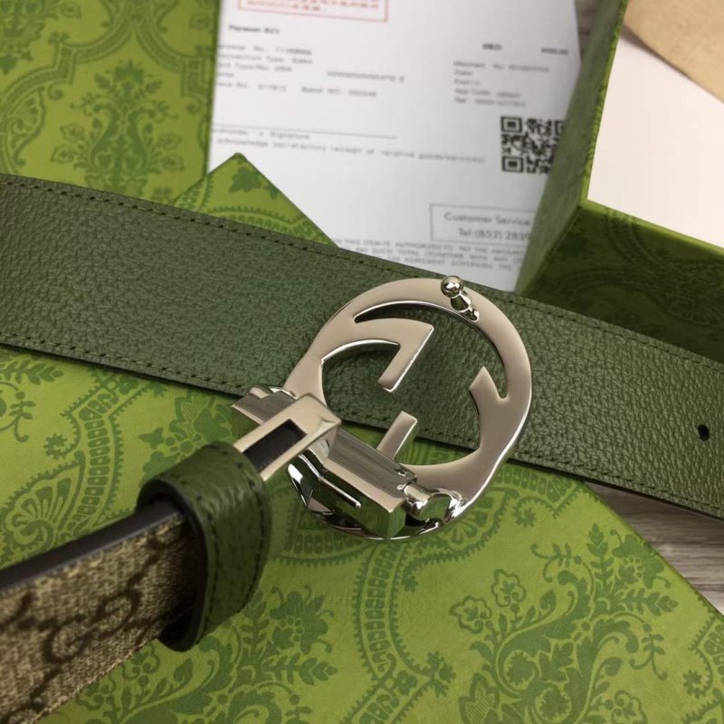 Gucci GG Buckle Double sided Belt WB001058