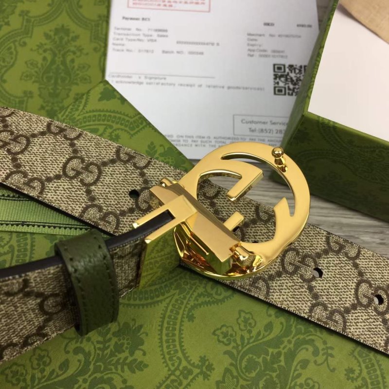 Gucci GG Buckle Double sided Belt WB001059