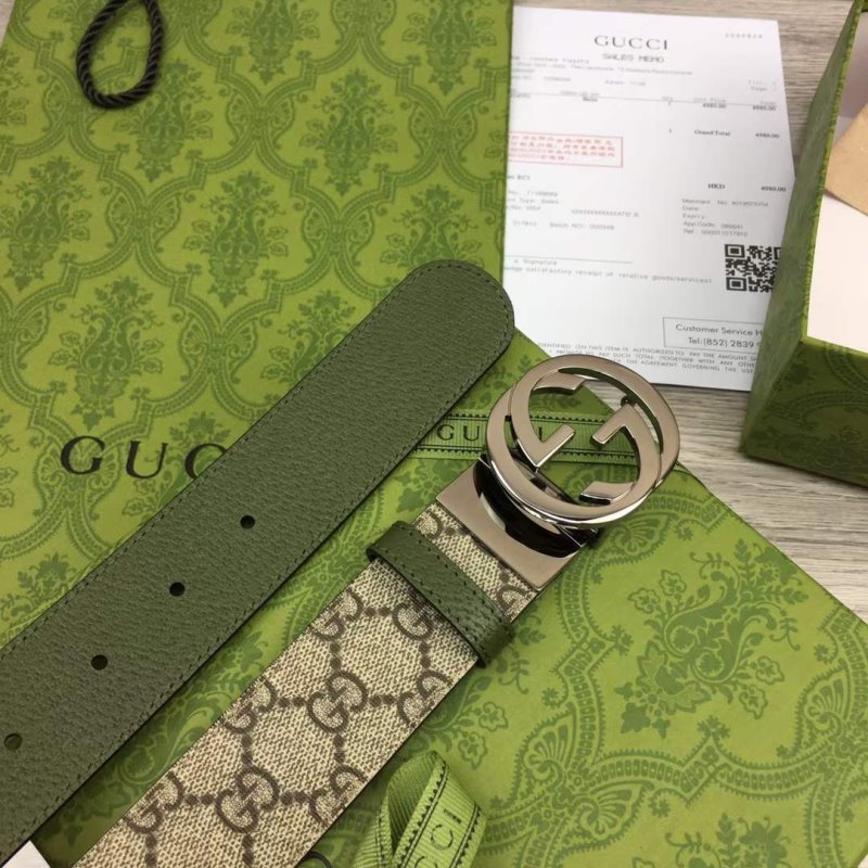 Gucci GG Buckle Double sided Belt WB001060