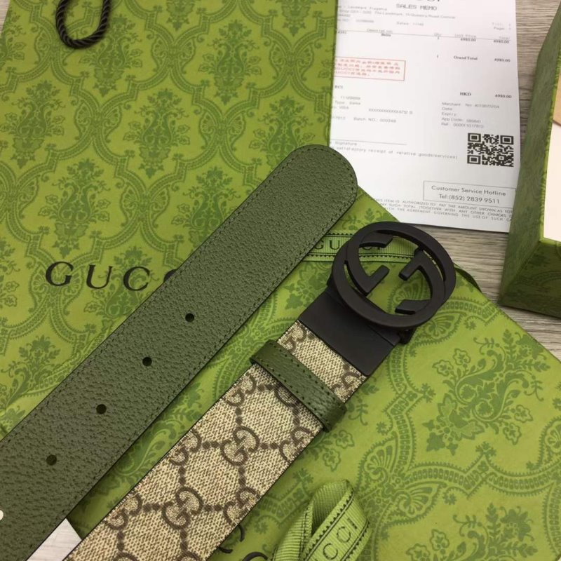 Gucci GG Buckle Double sided Belt WB001061