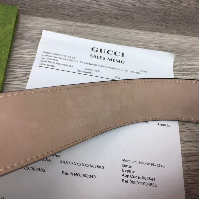Gucci GG Buckle Double sided Belt WB001083