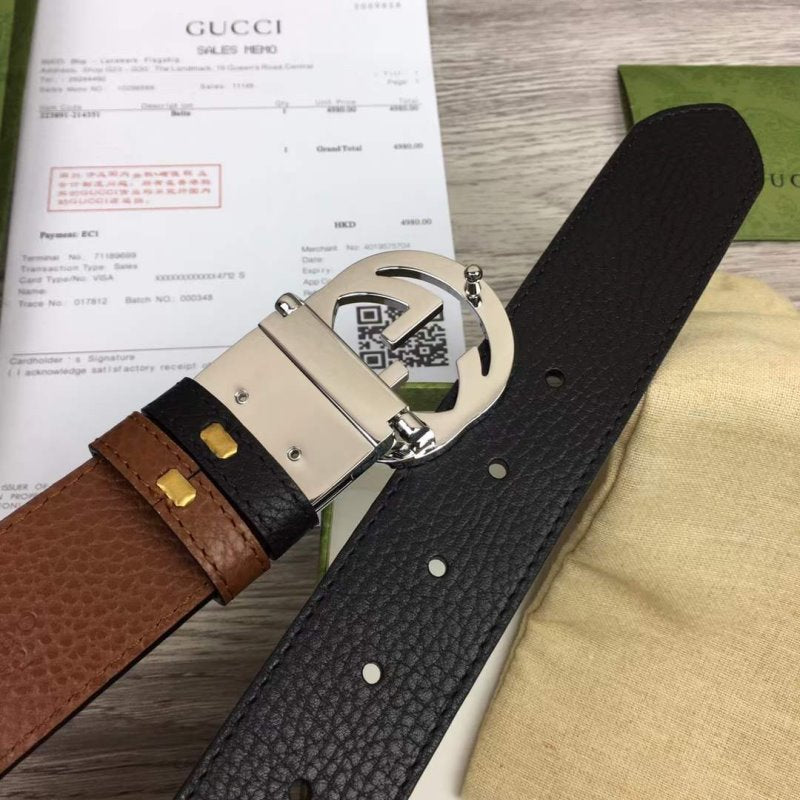 Gucci GG Buckle Double sided Belt WB001084