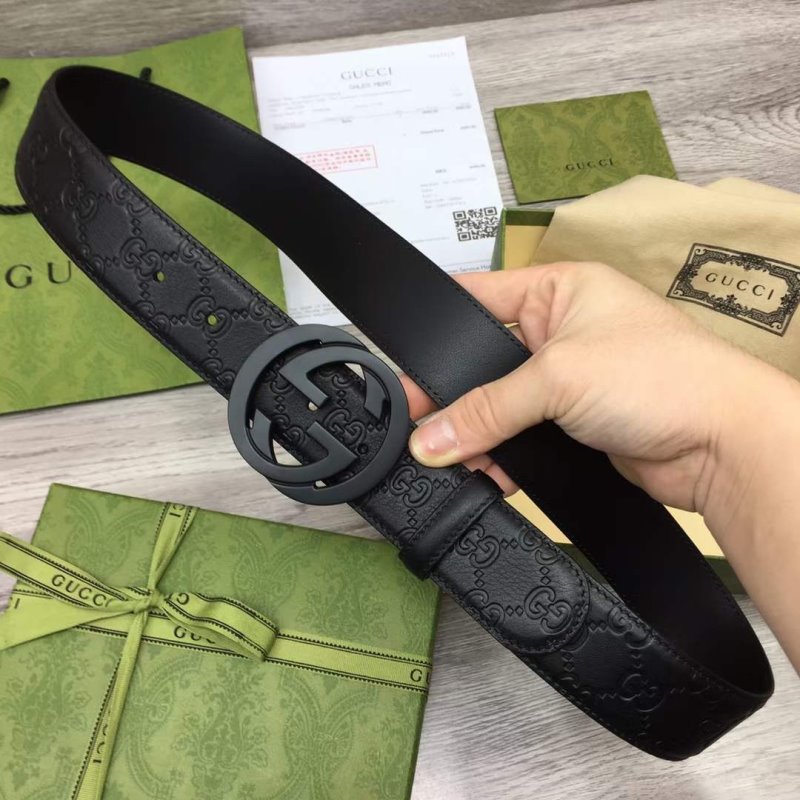 Gucci GG Buckle Double sided Belt WB001090