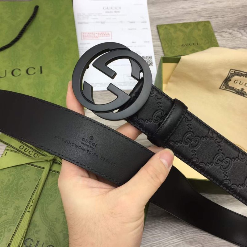 Gucci GG Buckle Double sided Belt WB001090