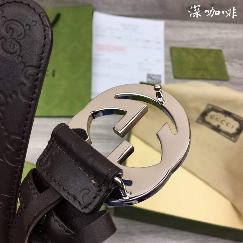 Gucci GG Buckle Double sided Belt WB001091