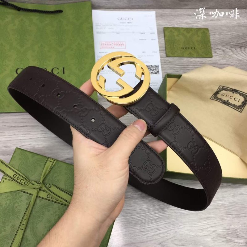 Gucci GG Buckle Double sided Belt WB001092