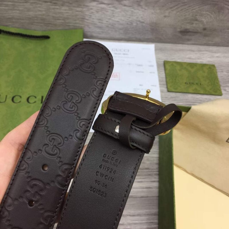 Gucci GG Buckle Double sided Belt WB001092