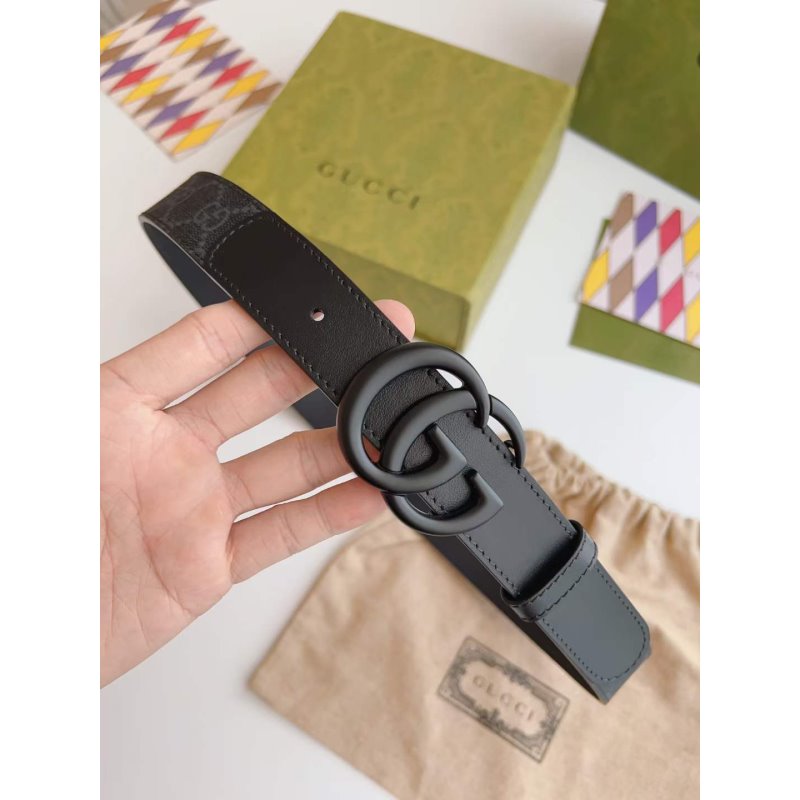 Gucci GG Buckle strap Belt WB001093