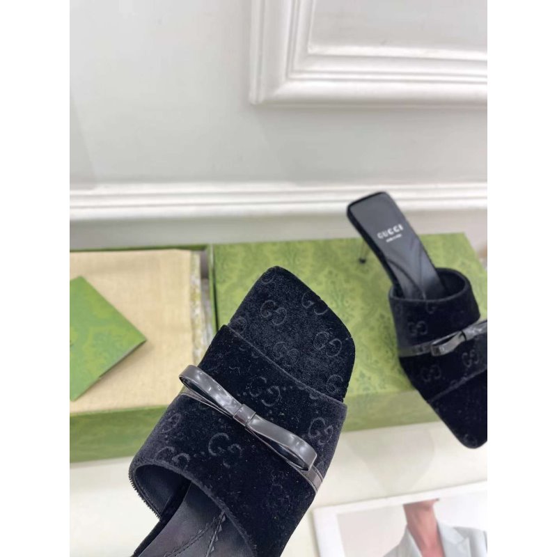 Gucci Heeled Slippers SH010237