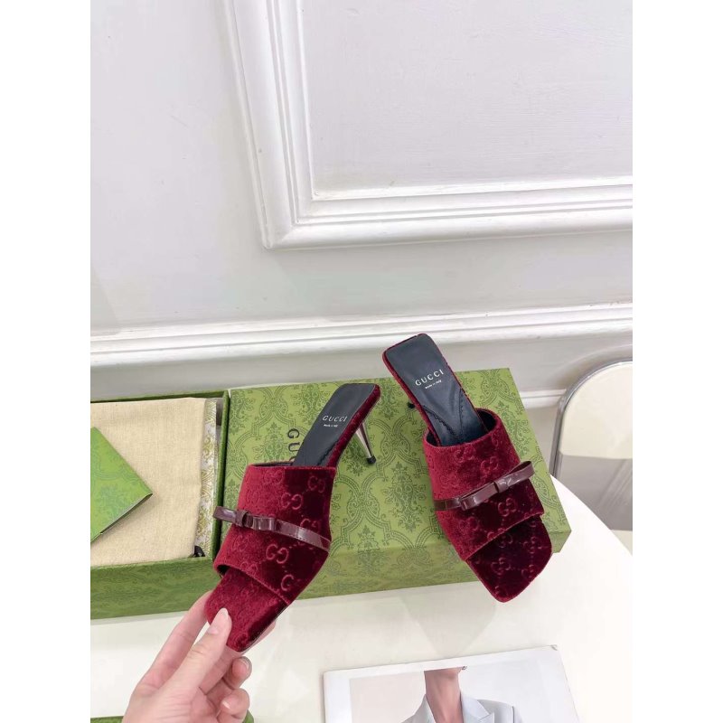 Gucci Heeled Slippers SH010238