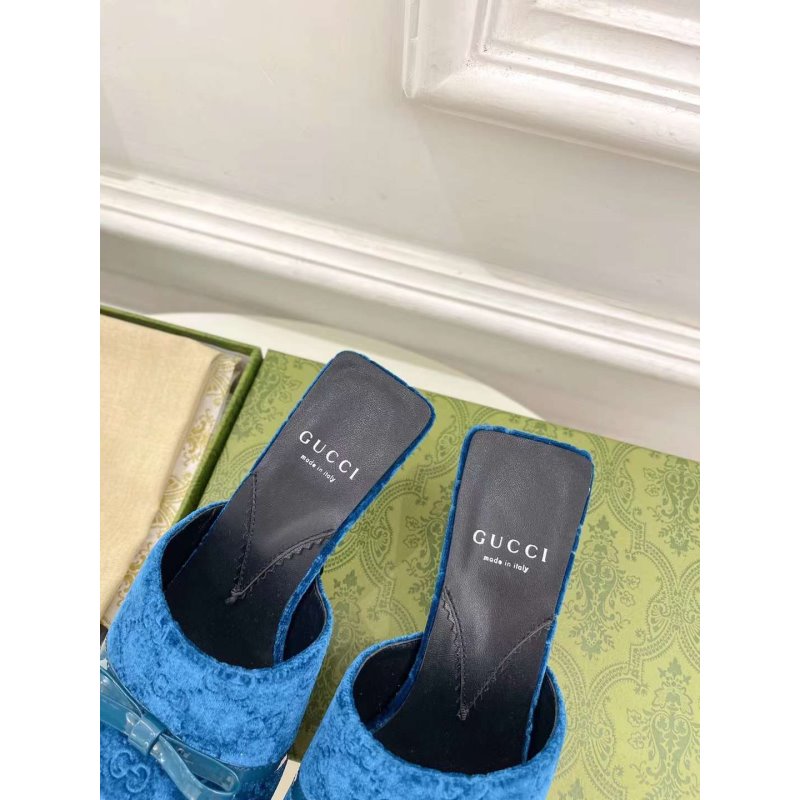 Gucci Heeled Slippers SH010239