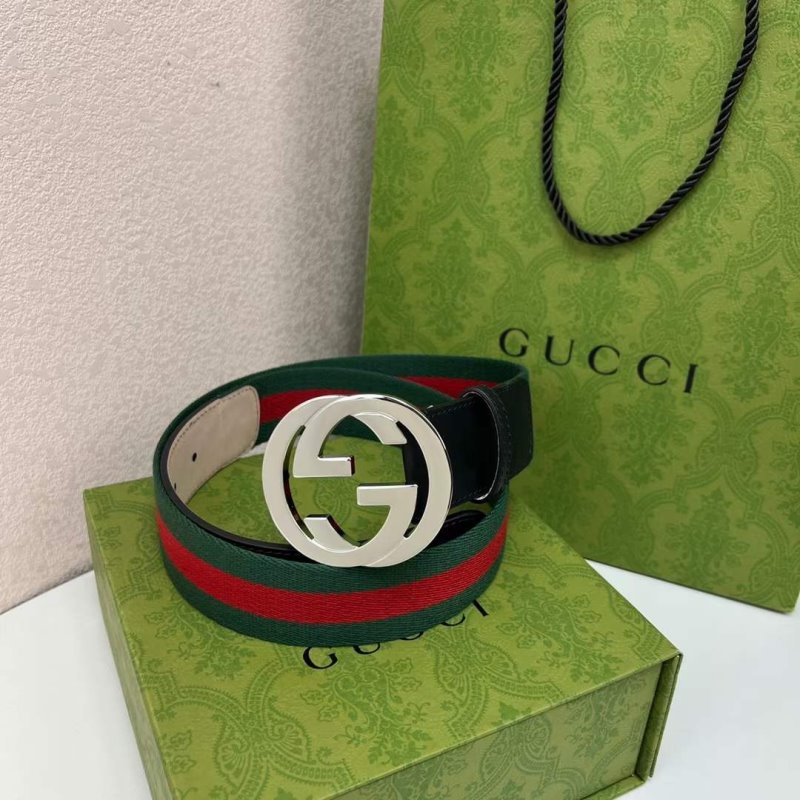 Gucci Leather Stiching Belt WB001054