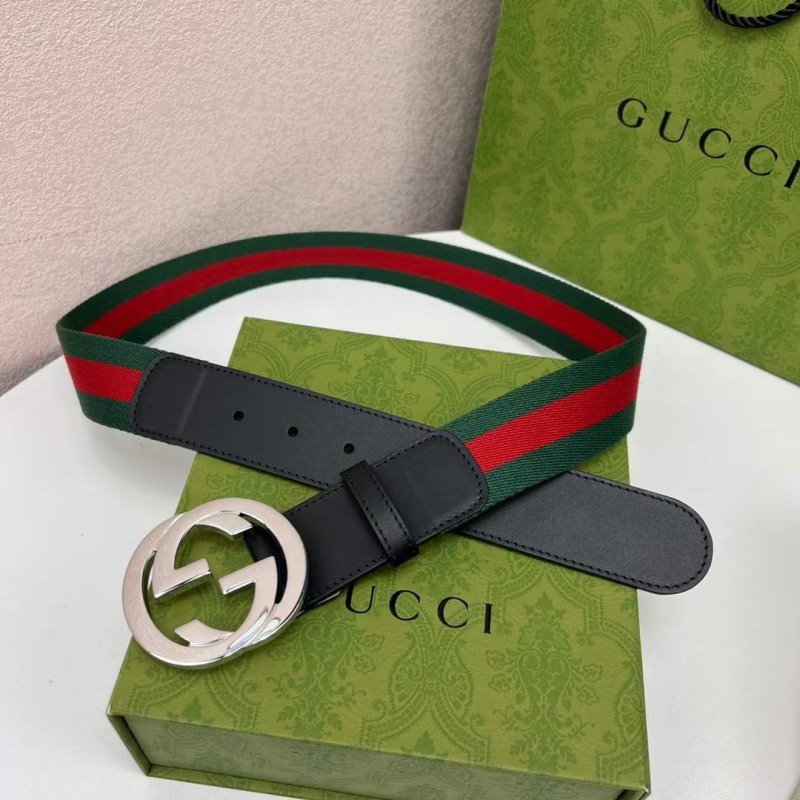 Gucci Leather Stiching Belt WB001054