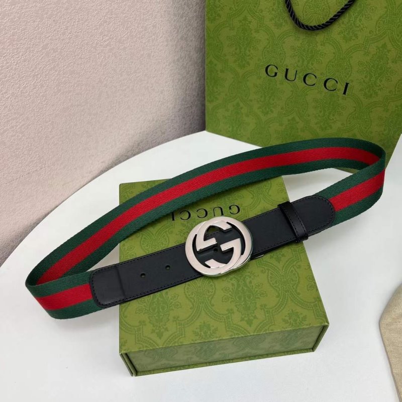 Gucci Leather Stiching Belt WB001054