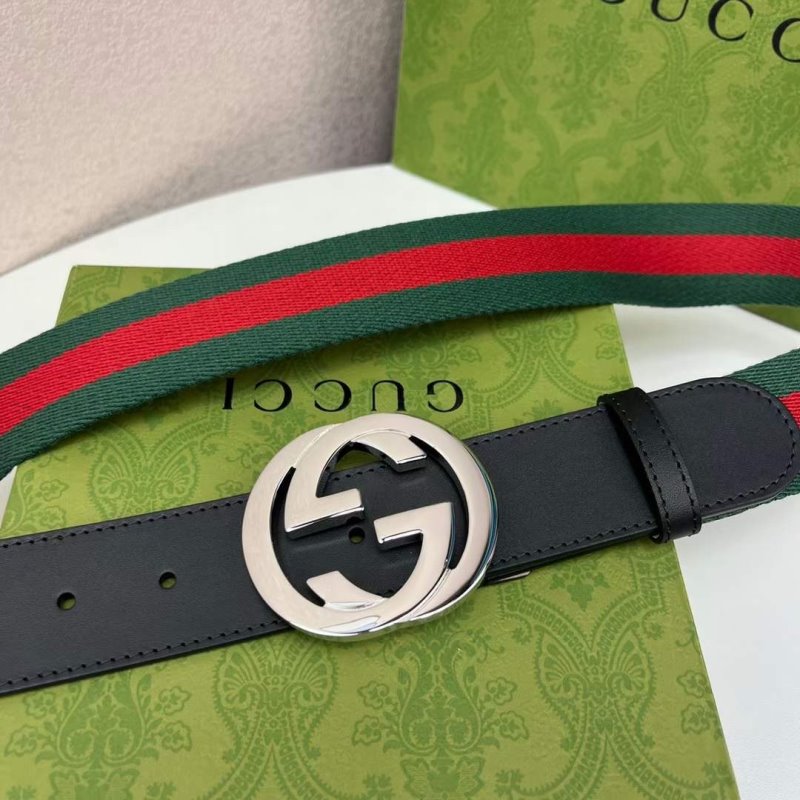 Gucci Leather Stiching Belt WB001054