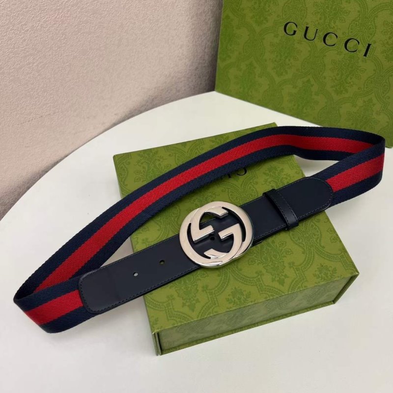 Gucci Leather Stiching Belt WB001057