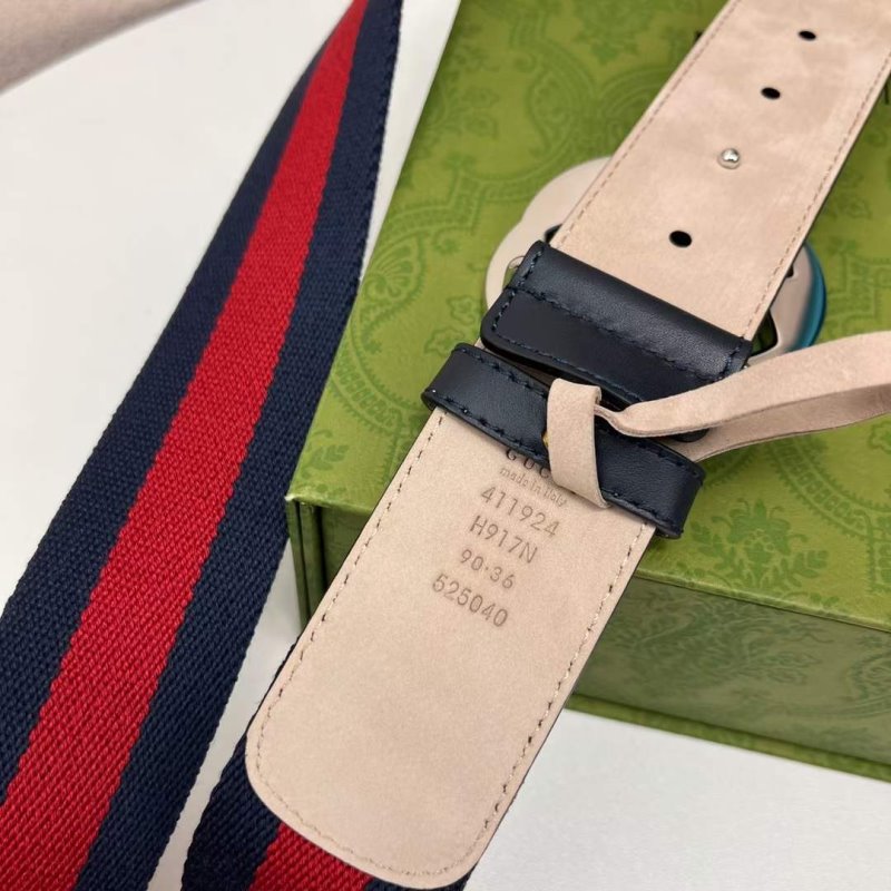 Gucci Leather Stiching Belt WB001057