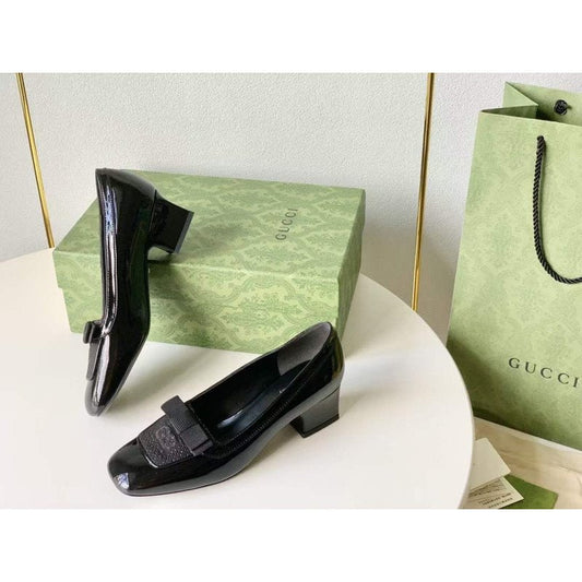 Gucci Square Head Single Shoes SH00239