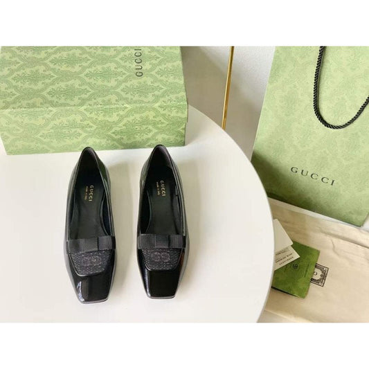 Gucci Square Head Single Shoes SH00240