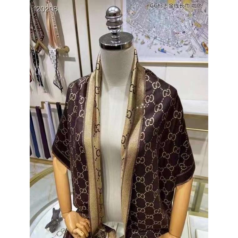 Gucci Wool and Silk Scarf SS001246